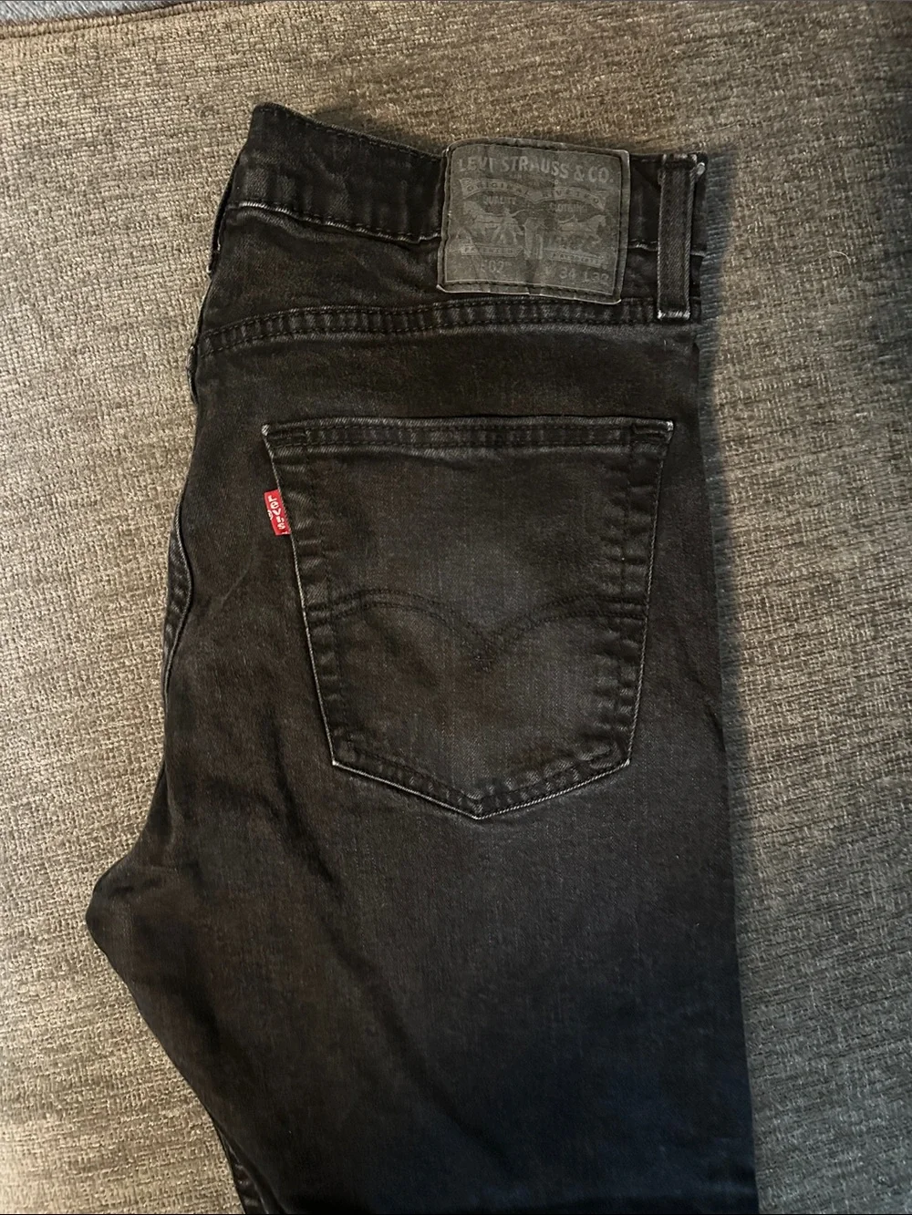 Levi’s 502 Black Men's Jeans - Classic Everyday Denim